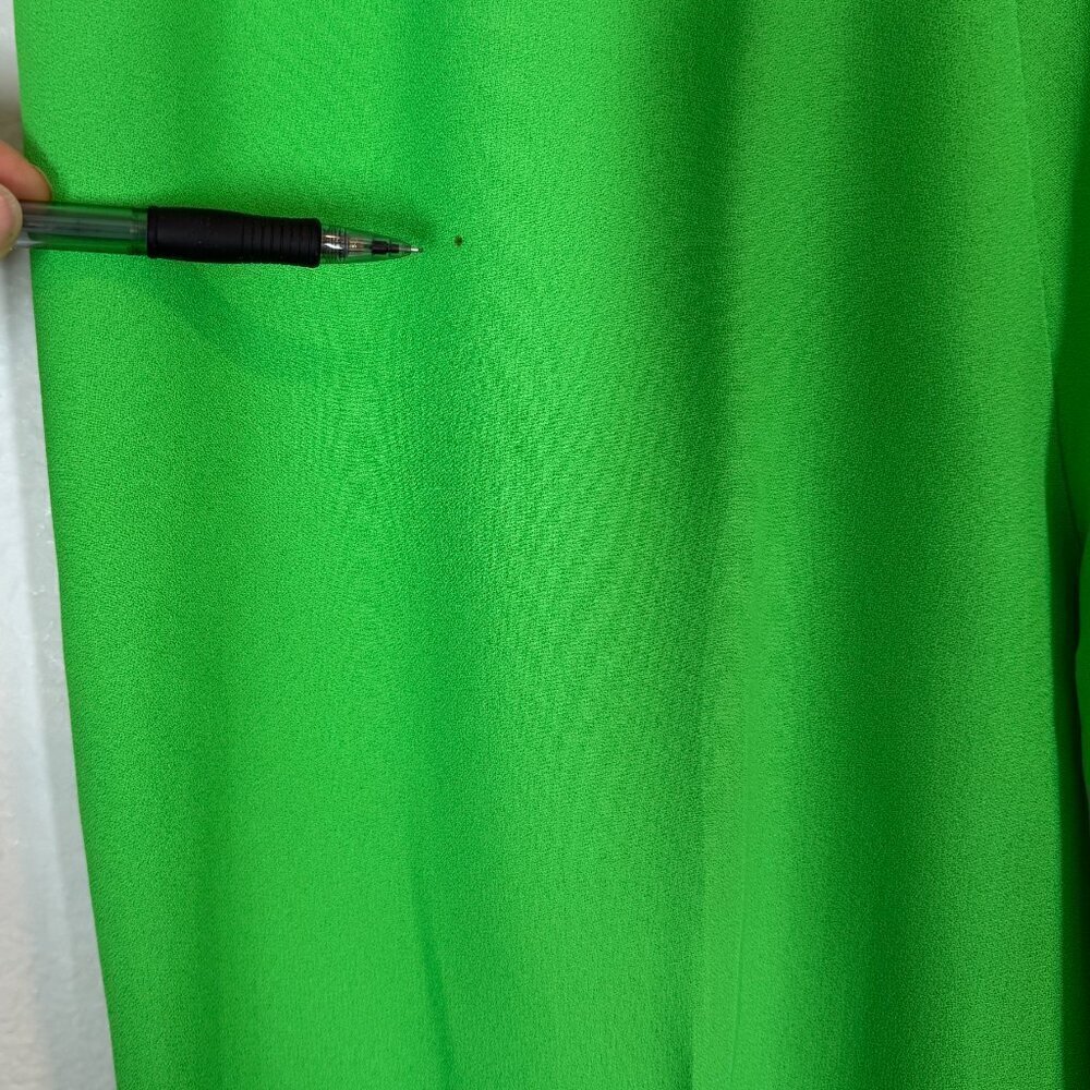 Vintage Indorables of California 60s Pants Suit Set Bright Green Retro Medium - Picture 12 of 14